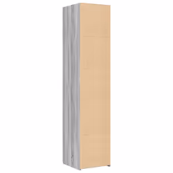 vidaXL Highboard Sideboard Side Cabinet Cupboard Concrete Grey Engineered Wood - grey sonoma - Additional view 5