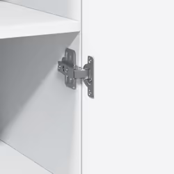 vidaXL Highboard Sideboard Side Cabinet Cupboard Concrete Grey Engineered Wood - white - Additional view 7