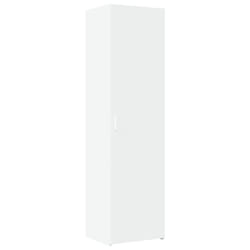 vidaXL Highboard Sideboard Side Cabinet Cupboard Concrete Grey Engineered Wood - white