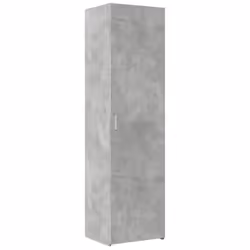 vidaXL Highboard Sideboard Side Cabinet Cupboard Concrete Grey Engineered Wood - concrete grey