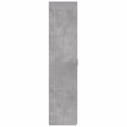vidaXL Highboard Sideboard Side Cabinet Cupboard Concrete Grey Engineered Wood - concrete grey - Additional view 4