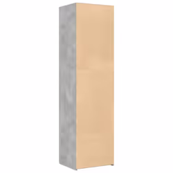vidaXL Highboard Sideboard Side Cabinet Cupboard Concrete Grey Engineered Wood - concrete grey - Additional view 5