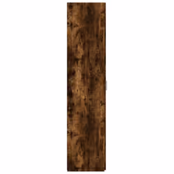 vidaXL Highboard Sideboard Side Cabinet Cupboard Concrete Grey Engineered Wood - smoked oak - Additional view 4