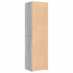 vidaXL Highboard Sideboard Side Cabinet Cupboard Concrete Grey Engineered Wood - grey sonoma - Additional view 5