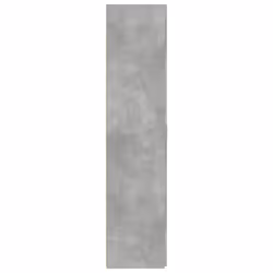 vidaXL Highboard Sideboard Cabinet Storage Cupboard Black Engineered Wood - concrete grey - Additional view 4