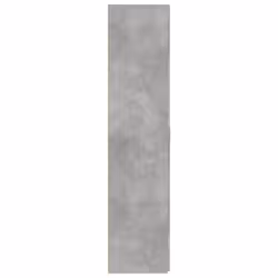 vidaXL Highboard Sideboard Cabinet Storage Cupboard Black Engineered Wood - concrete grey - Additional view 4