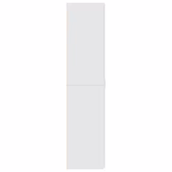 vidaXL Highboard Sideboard Cabinet Storage Cupboard Black Engineered Wood - white - Additional view 4