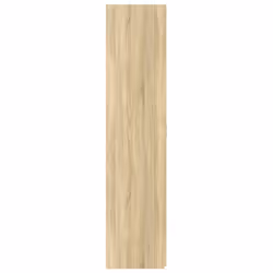 vidaXL Highboard Sideboard Cabinet Storage Cupboard Black Engineered Wood - sonoma oak - Additional view 4