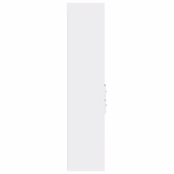 vidaXL Highboard Sideboard Cabinet Storage Cupboard Black Engineered Wood - white - Additional view 4