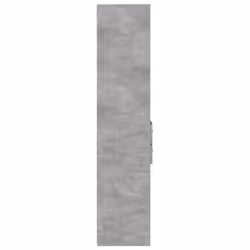 vidaXL Highboard Sideboard Cabinet Storage Cupboard Black Engineered Wood - concrete grey - Additional view 4