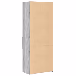 vidaXL Highboard Sideboard Cabinet Storage Cupboard Brown Oak Engineered Wood - grey sonoma - Additional view 5
