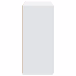 vidaXL Sideboard Storage Cupboard Cabinet Highboard Brown Oak Engineered Wood - white - Additional view 4