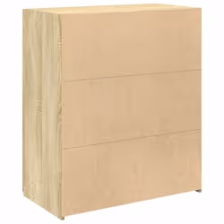 vidaXL Sideboard Storage Cupboard Cabinet Highboard Brown Oak Engineered Wood - sonoma oak - Additional view 5