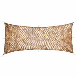 vidaXL Camouflage Net with Storage Bag Camping Camo Net Hunting Sunshade Sand - 844 x 429 cm