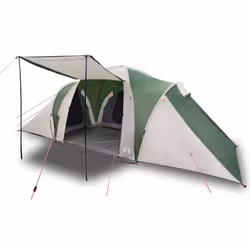 vidaXL Family Tent Dome Lightweight Camping Dome Tent Waterproof - green