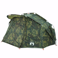 vidaXL Fishing Tent 5-Person Lightweight Tent Camping Tent Shelter Waterproof - camouflage - Additional view 4