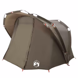 vidaXL Fishing Tent 4-Person Brown Waterproof tent fishing shelter - Additional view 4