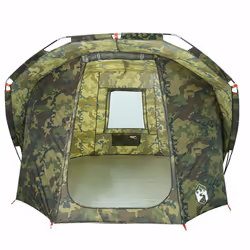 vidaXL Fishing Tent 4-Person Waterproof Lightweight Tent Camping Tent Shelter - camouflage - Additional view 5
