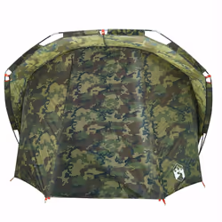 vidaXL Fishing Tent 4-Person Waterproof Lightweight Tent Camping Tent Shelter - camouflage - Additional view 6