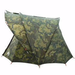 vidaXL Fishing Tent 4-Person Waterproof Lightweight Tent Camping Tent Shelter - camouflage - Additional view 7