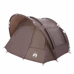 vidaXL Fishing Tent 2-Person Waterproof Lightweight Tent Camping Tent Shelter - brown - Additional view 4
