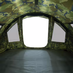 vidaXL Fishing Tent 2-Person Waterproof Lightweight Tent Camping Tent Shelter - camouflage - Additional view 9
