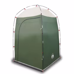 vidaXL Shower Tent Privacy Tent Toilet Tent Shelter Olive Green Waterproof - green