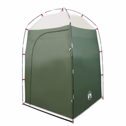 vidaXL Shower Tent Privacy Tent Toilet Tent Shelter Olive Green Waterproof - green