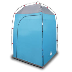 vidaXL Shower Tent Privacy Tent Toilet Tent Shelter Olive Green Waterproof - blue