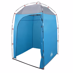 vidaXL Shower Tent Privacy Tent Toilet Tent Shelter Olive Green Waterproof - blue - Additional view 4