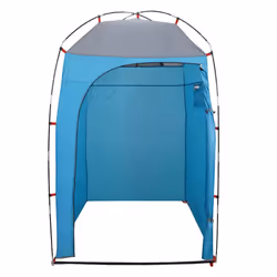 vidaXL Shower Tent Privacy Tent Toilet Tent Shelter Olive Green Waterproof - blue - Additional view 5