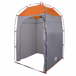 vidaXL Shower Tent Privacy Tent Toilet Tent Shelter Olive Green Waterproof - grey - Additional view 4