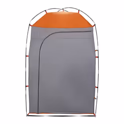 vidaXL Shower Tent Privacy Tent Toilet Tent Shelter Olive Green Waterproof - grey - Additional view 6
