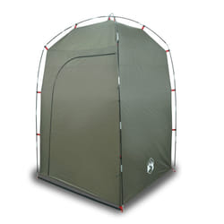 vidaXL Shower Tent Privacy Tent Toilet Tent Shelter Olive Green Waterproof - olive green