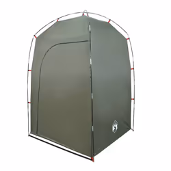 vidaXL Shower Tent Privacy Tent Toilet Tent Shelter Olive Green Waterproof - olive green