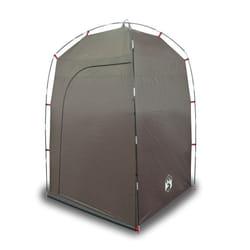 vidaXL Shower Tent Privacy Tent Toilet Tent Shelter Olive Green Waterproof - brown