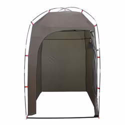 vidaXL Shower Tent Privacy Tent Toilet Tent Shelter Olive Green Waterproof - brown - Additional view 4
