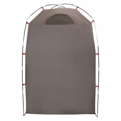 vidaXL Shower Tent Privacy Tent Toilet Tent Shelter Olive Green Waterproof - brown - Additional view 8
