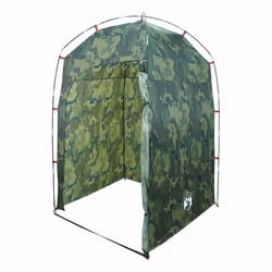 vidaXL Shower Tent Privacy Tent Toilet Tent Shelter Olive Green Waterproof - camouflage - Additional view 4
