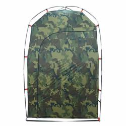 vidaXL Shower Tent Privacy Tent Toilet Tent Shelter Olive Green Waterproof - camouflage - Additional view 6