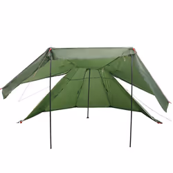 vidaXL Camping Tent Tipi 5-Person Patio Lightweight Tent Dome Tent Waterproof - green - Additional view 7