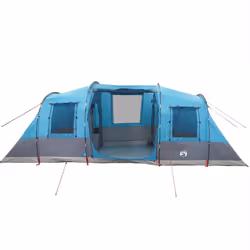 vidaXL Family Tent Tunnel 6-Person Camping Tent Lightweight Tent Waterproof - blue - Additional view 5