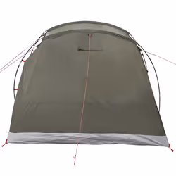 vidaXL Family Tent Tunnel 6-Person Camping Tent Lightweight Tent Waterproof - olive green - Additional view 7