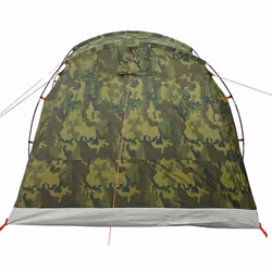 vidaXL Family Tent Tunnel 6-Person Camping Tent Lightweight Tent Waterproof - camouflage - Additional view 7
