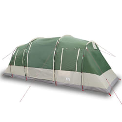 vidaXL Family Tent Tunnel 6-Person Camping Tent Lightweight Tent Waterproof - green