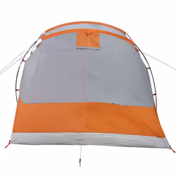 vidaXL Family Tent Tunnel 6-Person Camping Tent Lightweight Tent Waterproof - grey - Additional view 7