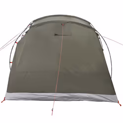vidaXL Family Tent Tunnel 6-Person Camping Tent Lightweight Tent Waterproof - olive green - Additional view 7