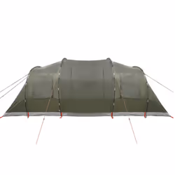 vidaXL Family Tent Tunnel 6-Person Camping Tent Lightweight Tent Waterproof - olive green - Additional view 8
