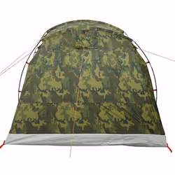 vidaXL Family Tent Tunnel 6-Person Camping Tent Lightweight Tent Waterproof - camouflage - Additional view 7