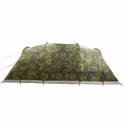 vidaXL Family Tent Tunnel 6-Person Camping Tent Lightweight Tent Waterproof - camouflage - Additional view 8